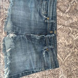 7 for all Mankind Jean shorts